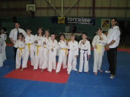 Le club de Taekwondo de Sarreguemines: coupe sélective de Pompey