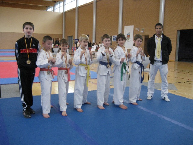 Le club de Taekwondo de Sarreguemines: nos jeunes combattants