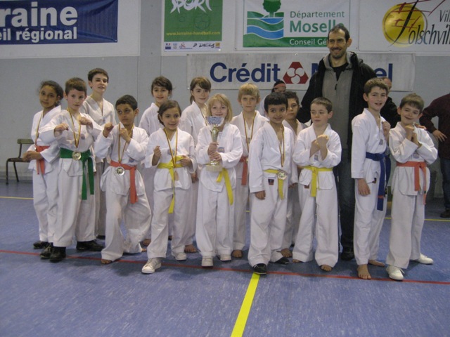 Le club de Taekwondo de Sarreguemines: Le critérium de Folschviller