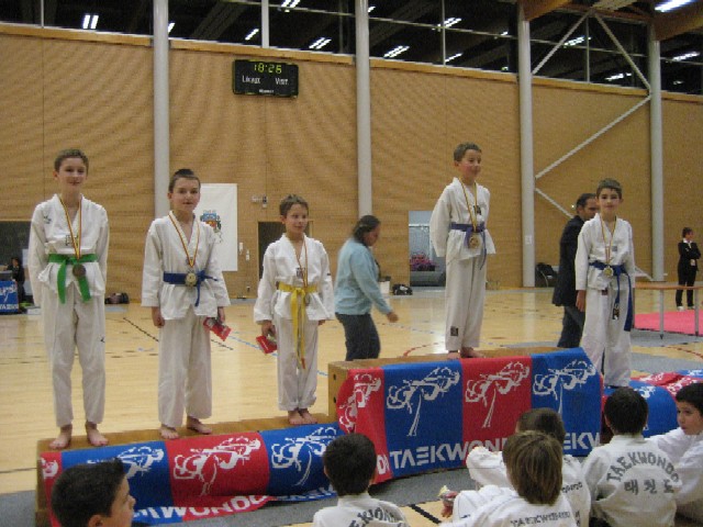 Le club de Taekwondo de Sarreguemines: le critérium de Champigneulles