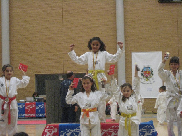 Le club de Taekwondo de Sarreguemines: le critérium de Champigneulles