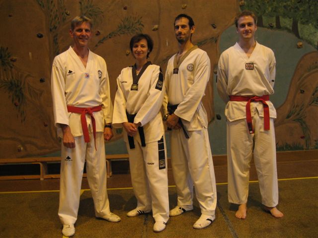 Le club de Taekwondo de Sarreguemines: les encadrants