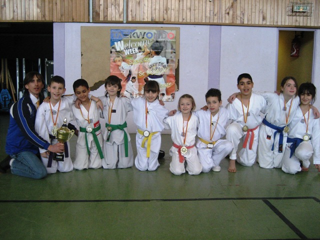Le club de Taekwondo de Sarreguemines: Le critérium du 19 mars 2011 