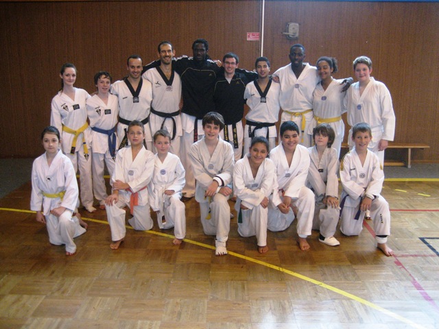 Le club de Taekwondo de Sarreguemines - Lorraine: Stage combat à valmont 