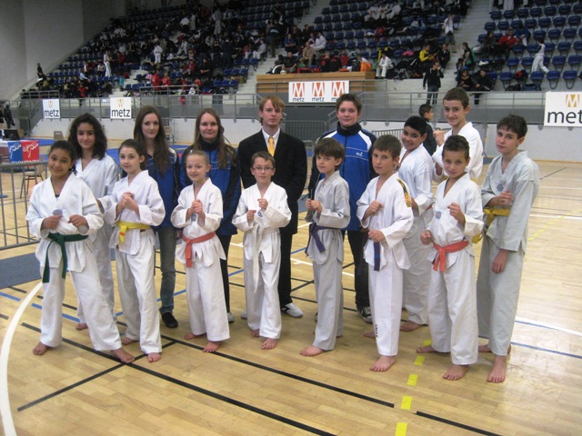 Le club de Taekwondo de Sarreguemines - Lorraine: L'open de Metz 
