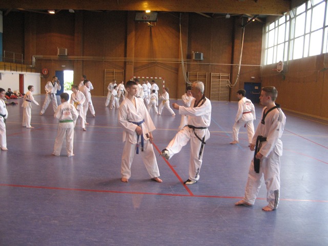 Le club de Taekwondo de Sarreguemines - Lorraine: Stage combat à Gandrange