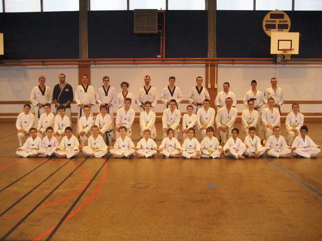 Le club de Taekwondo de Sarreguemines - Lorraine:   Noël au club.