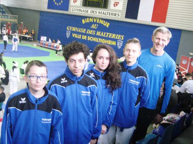 Le club de Taekwondo de Sarreguemines - Lorraine:  Open International d'Alsace.