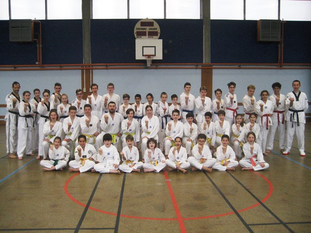 Le club de Taekwondo de Sarreguemines - Lorraine: Passage de grade au club