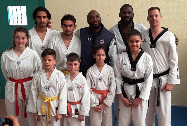 Le club de Taekwondo de Sarreguemines - Lorraine:  Stage combat organisé par Rémy ALAZOULA