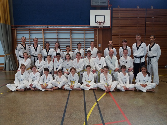 Le club de Taekwondo de Sarreguemines - Lorraine: Stage technique avec Jean Michel Hertzog