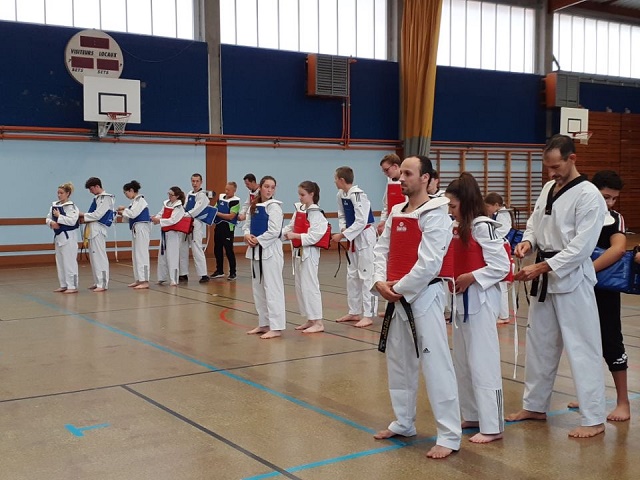 Le club de Taekwondo de Sarreguemines - Lorraine: Les entrainements